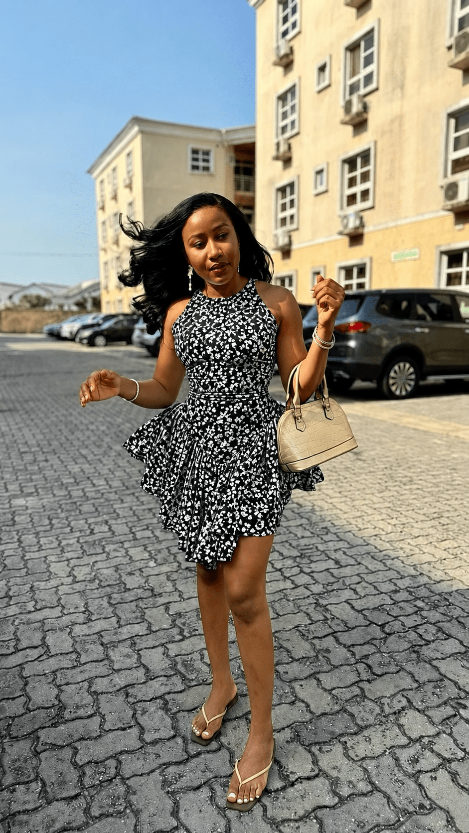 Lara crepe dress (ready to wear) - House of Naya