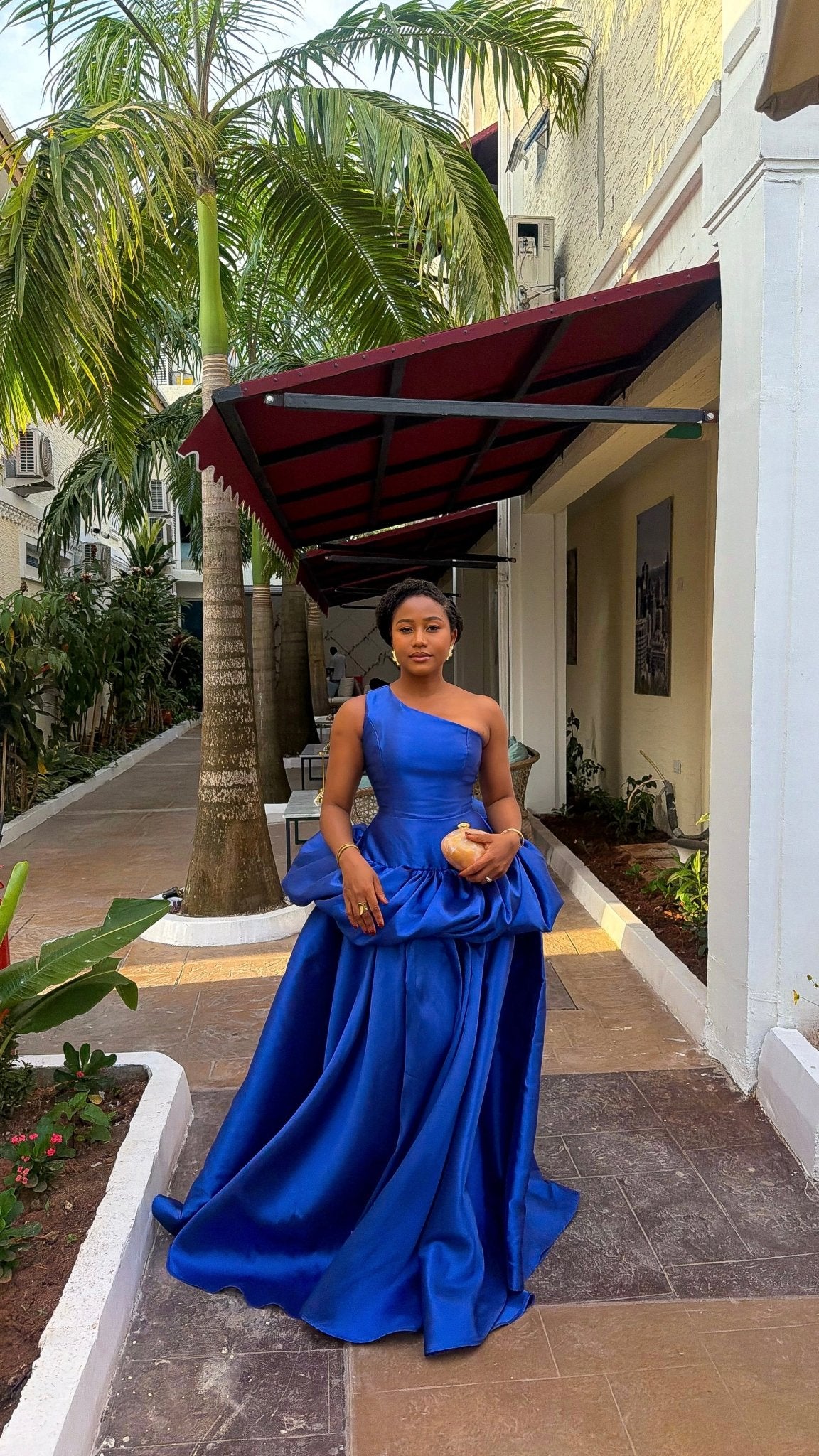 Iris mikado dress