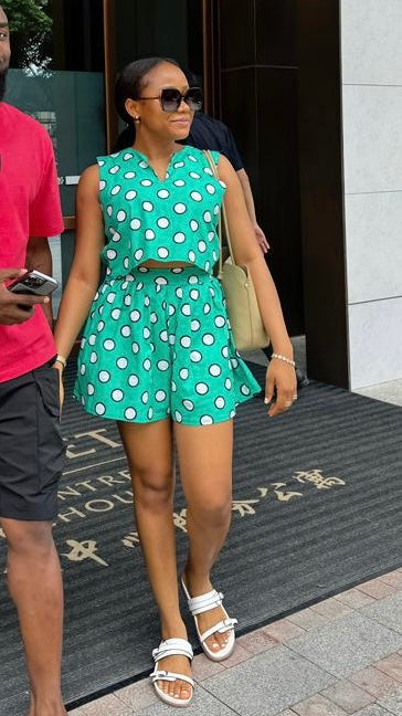 Zoya Ankara set(ready to wear)