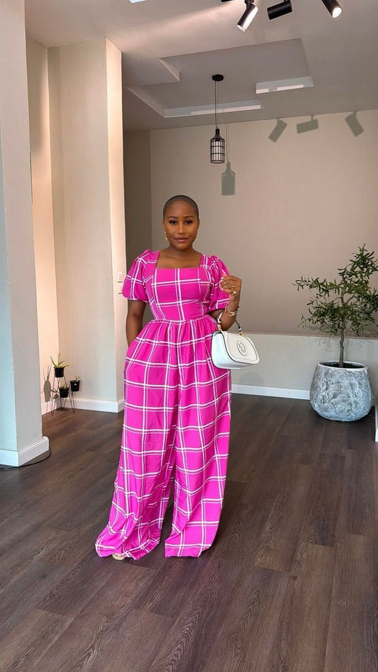 Fanta crepe jumpsuit (ready to wear) - House of Naya