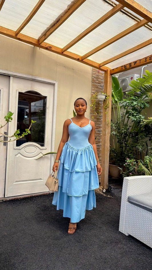 Elisa crepe dress - House of Naya