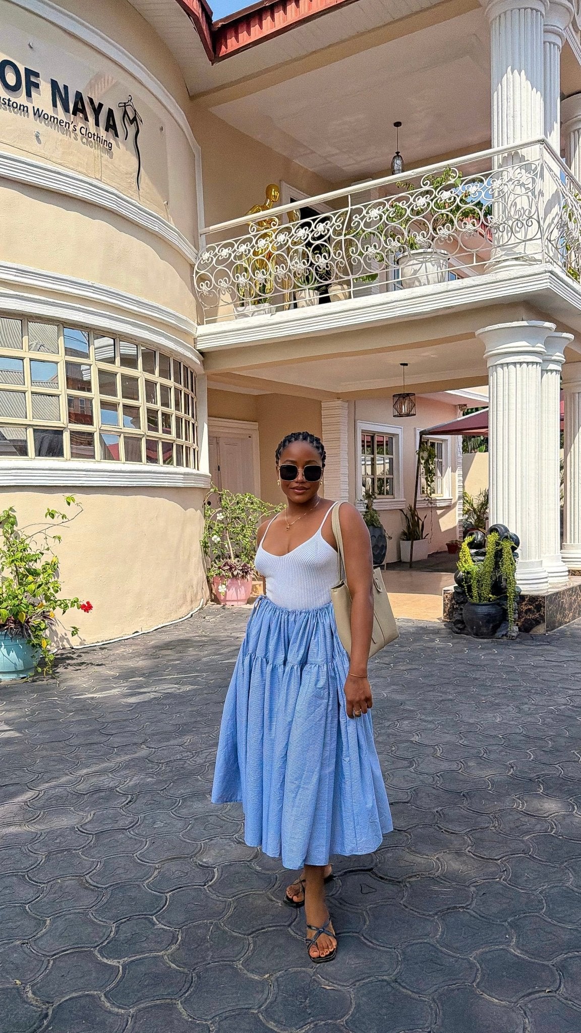 Beatrice cotton skirt - House of Naya