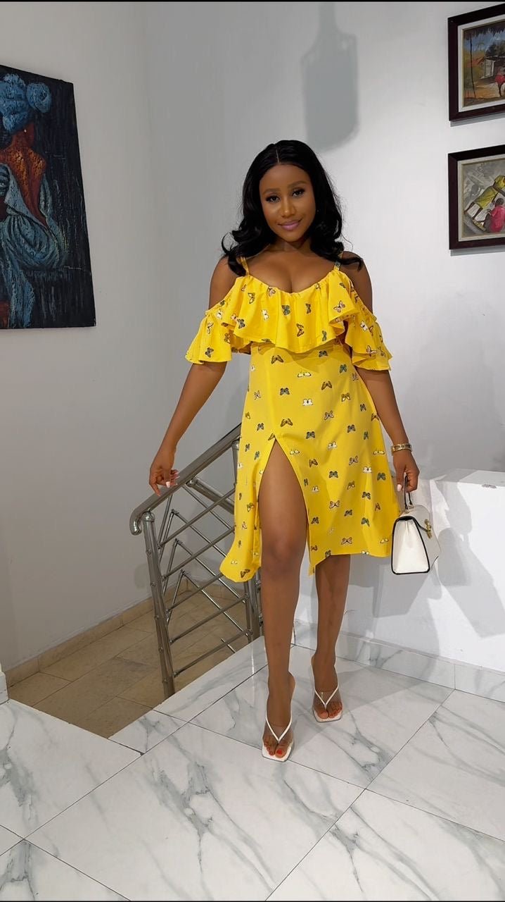 Ire crepe dress - House of Naya