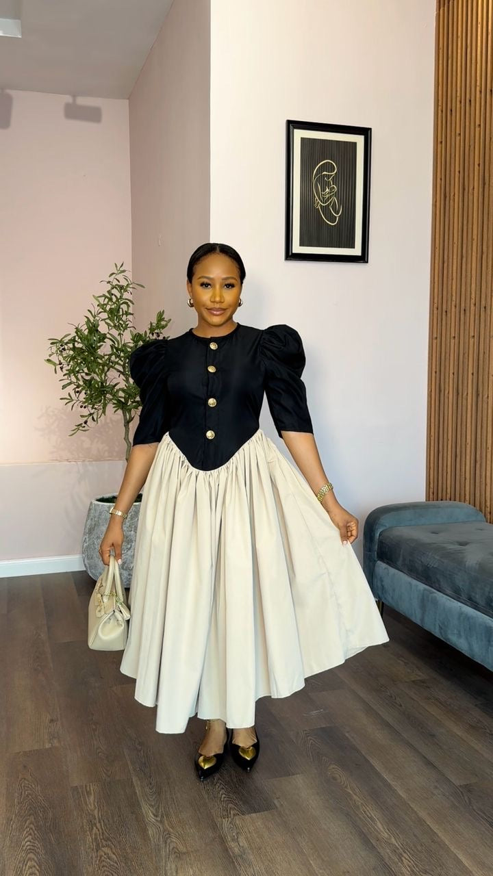 Nina cotton dress(ready to wear)