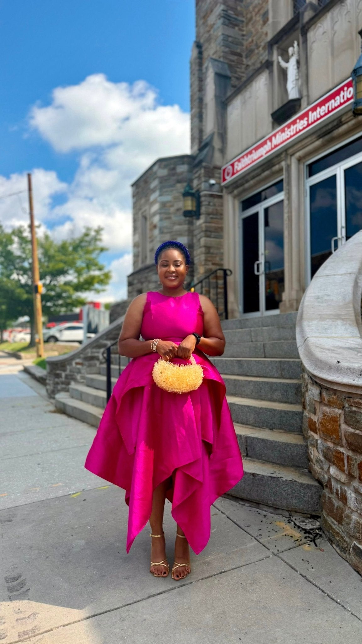 Omoye mikado dress - House of Naya