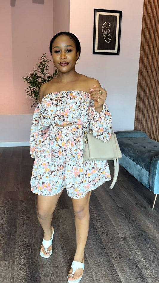 Mirabel crepe set (ready to wear)