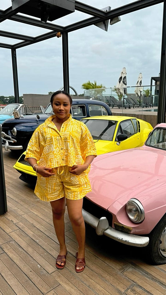 Naira Ankara set (ready to wear)