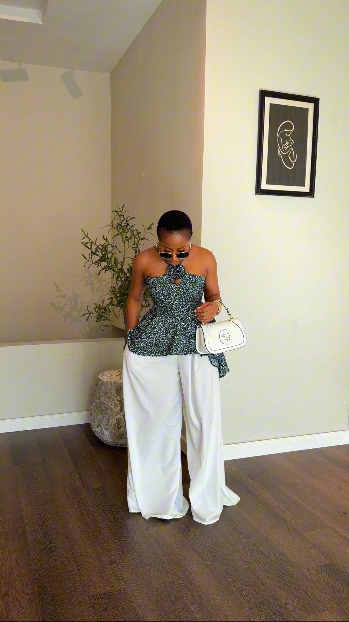 Anu crepe set|custom ladies two piece set - made in Nigeria - House of Naya