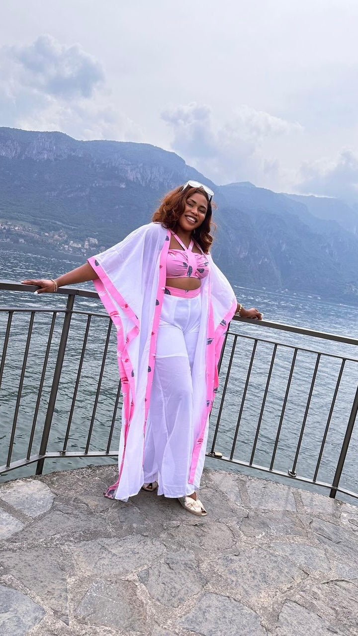 Boss combo kimono set - House of Naya
