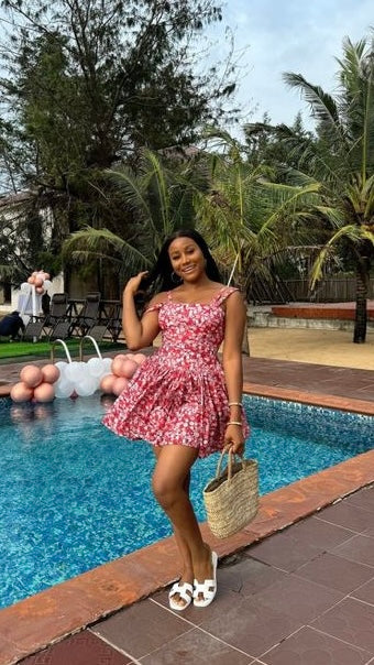 Annabelle crepe dress