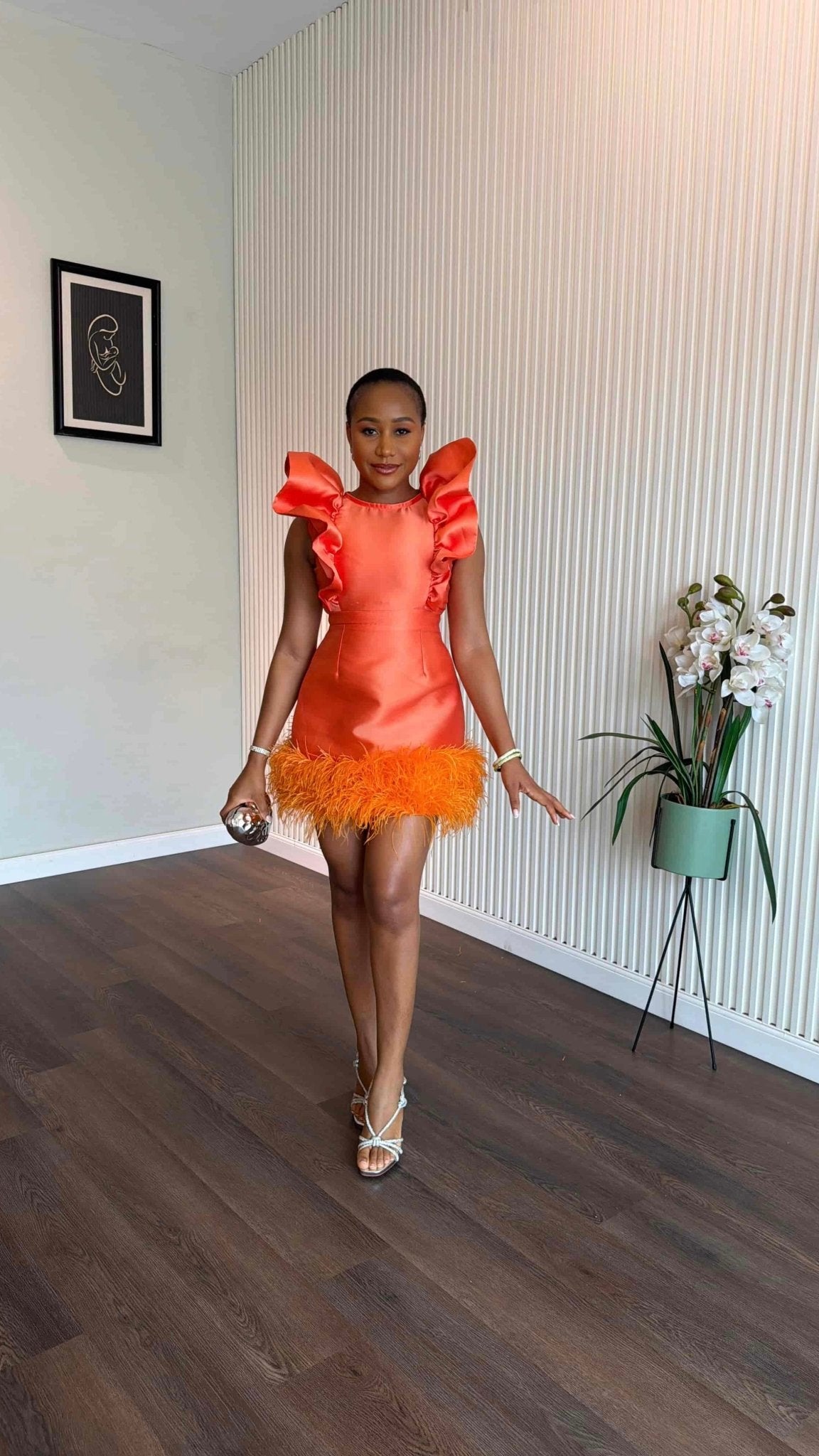 Nora mikado dress - House of Naya