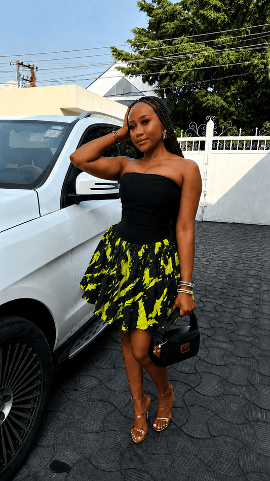 Vicky crepe dress(ready to wear) - House of Naya