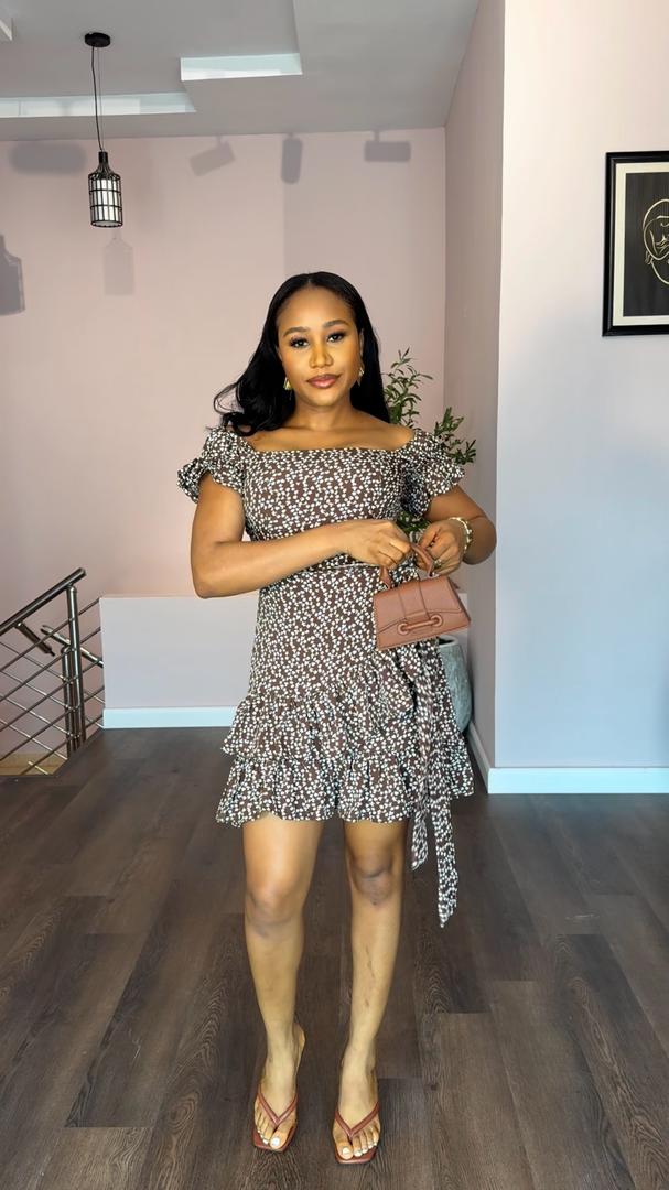 Nne crepe dress(ready to wear)