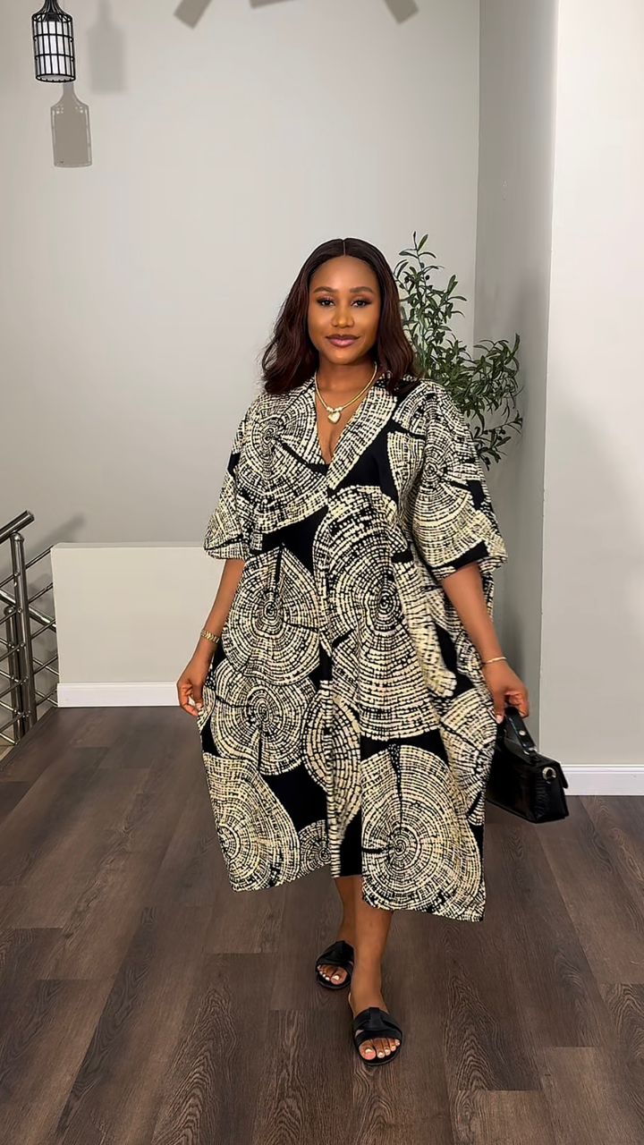 Midi Ankara bubu (ready to wear)