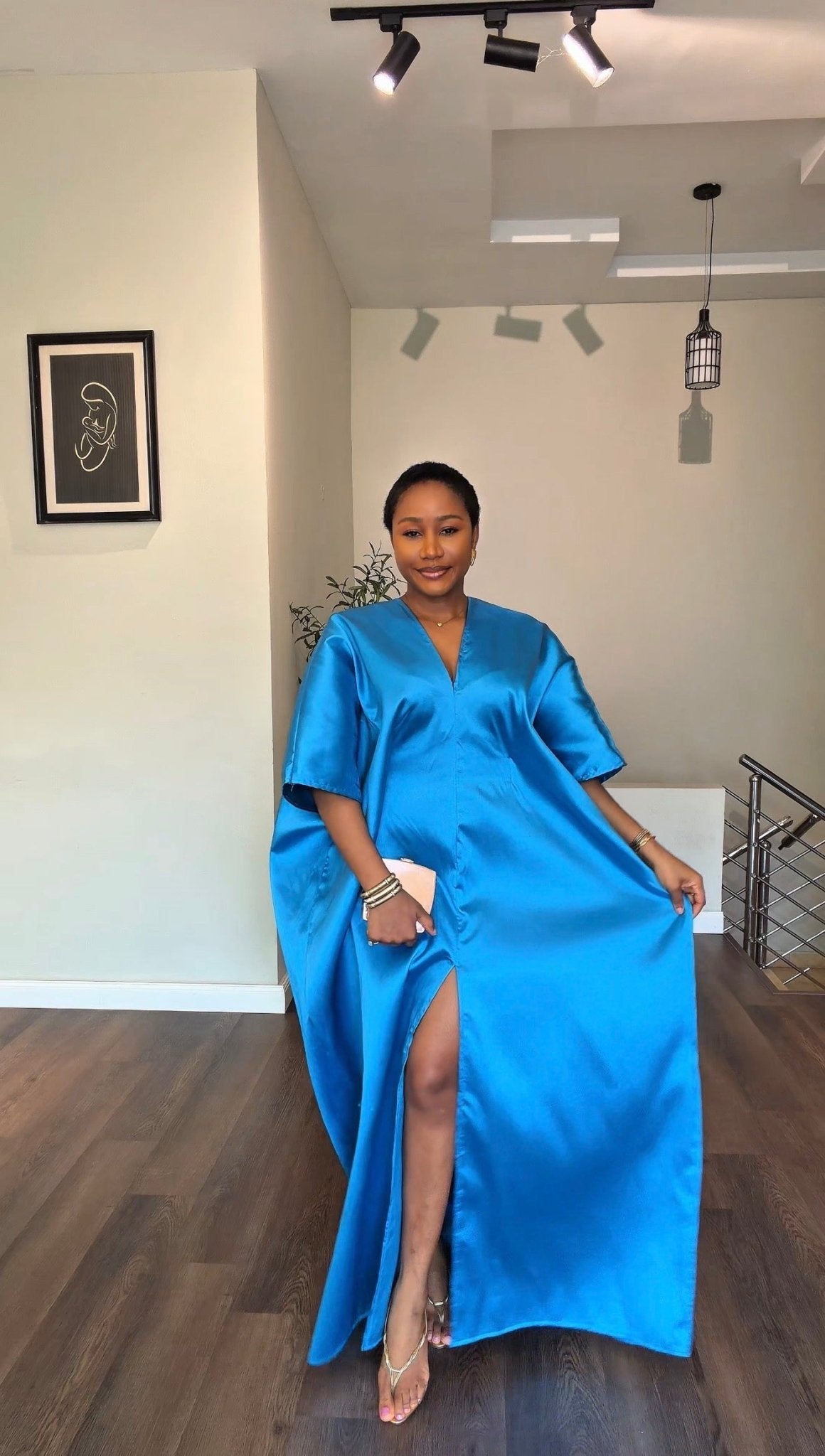 Aurora mikado bubu dress (ready to wear) - House of Naya