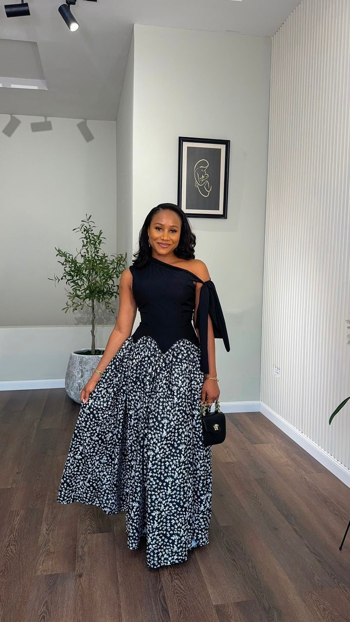 Motunrayo crepe dress