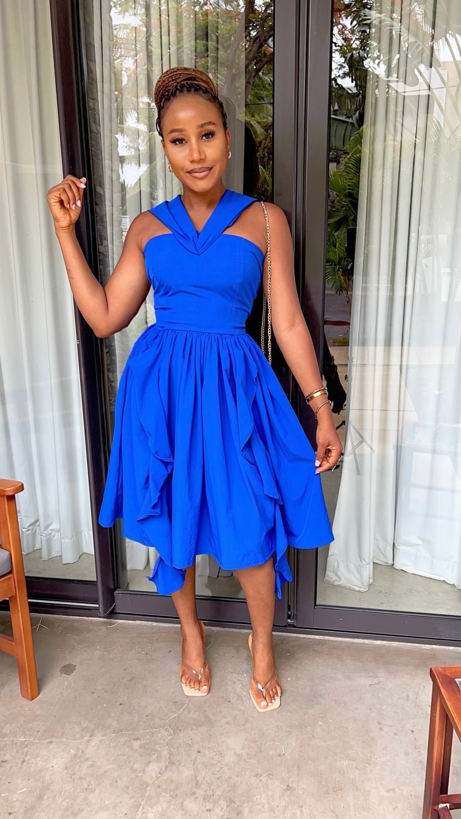 Lydia crepe dress - House of Naya