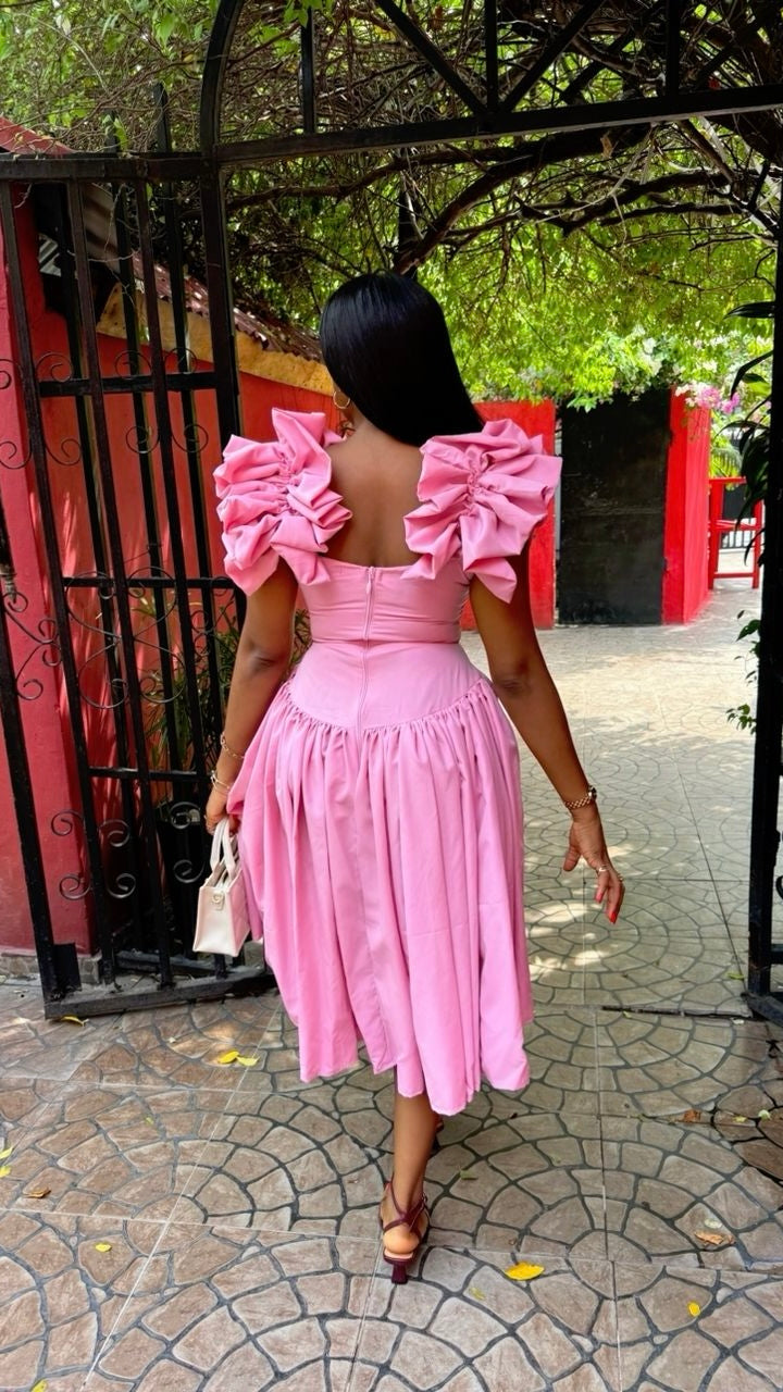 Dream cotton dress(ready to wear)