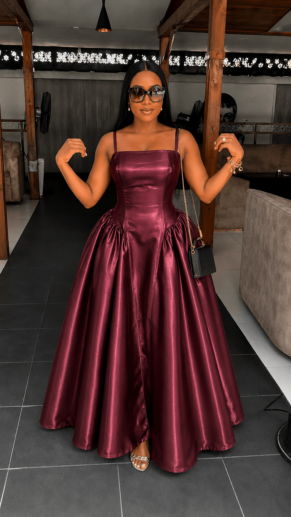 Sheri mikado dress ( ready to wear) - House of Naya