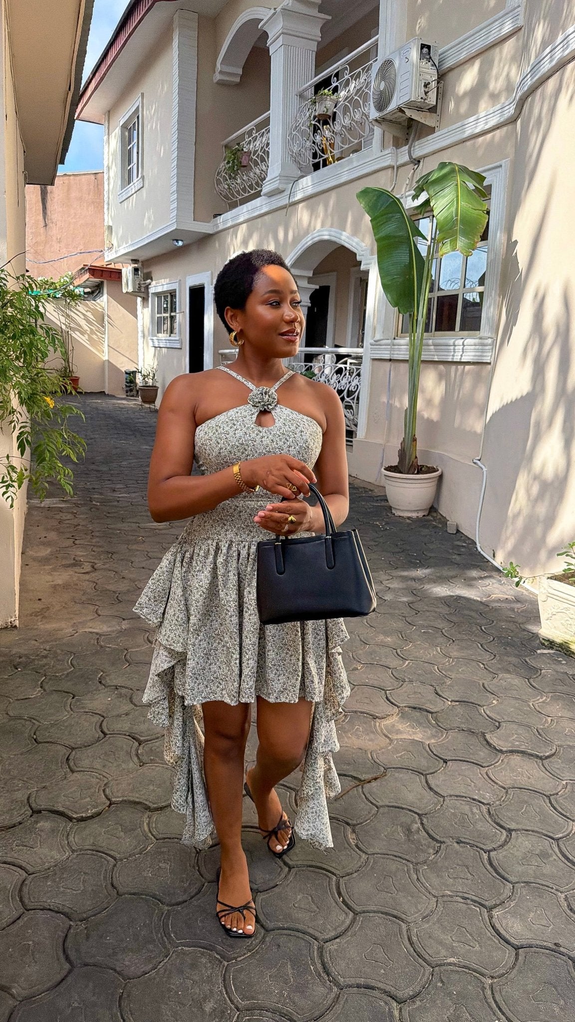 Stacey crepe dress (ready to wear) - House of Naya