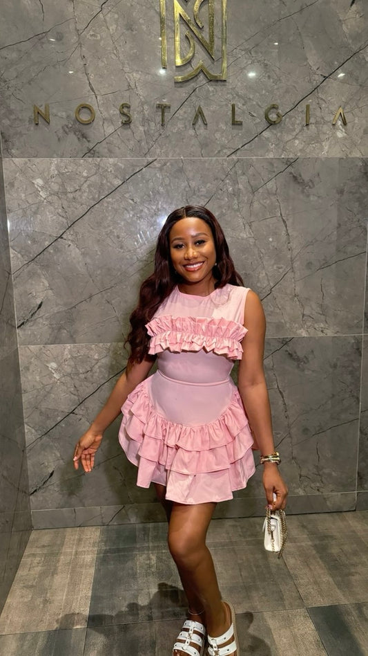 Prisca crepe dress(ready to wear)