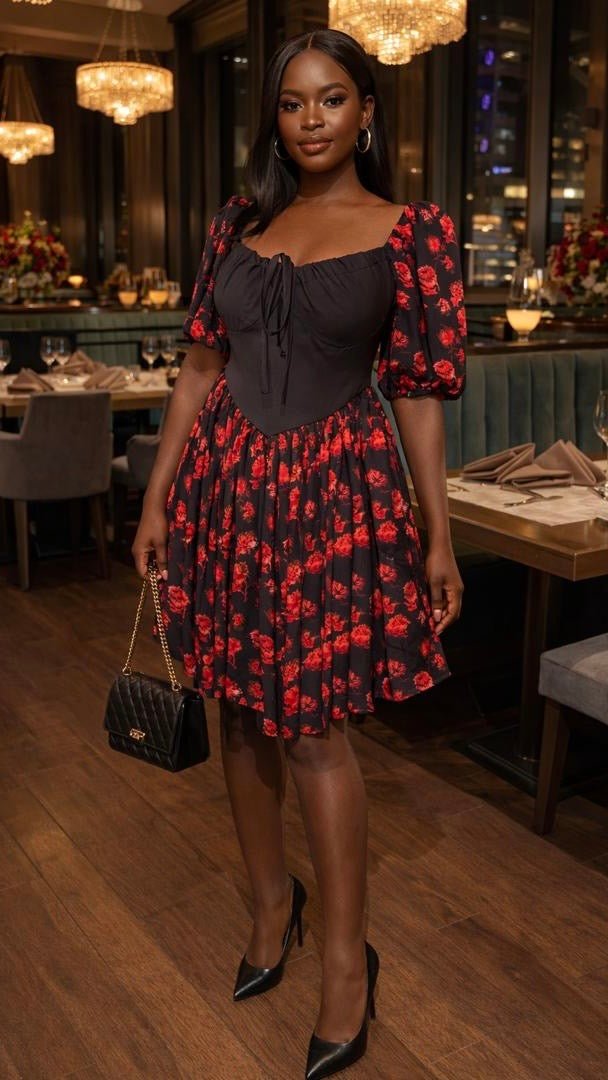 Peggy crepe dress (ready to wear ) - House of Naya