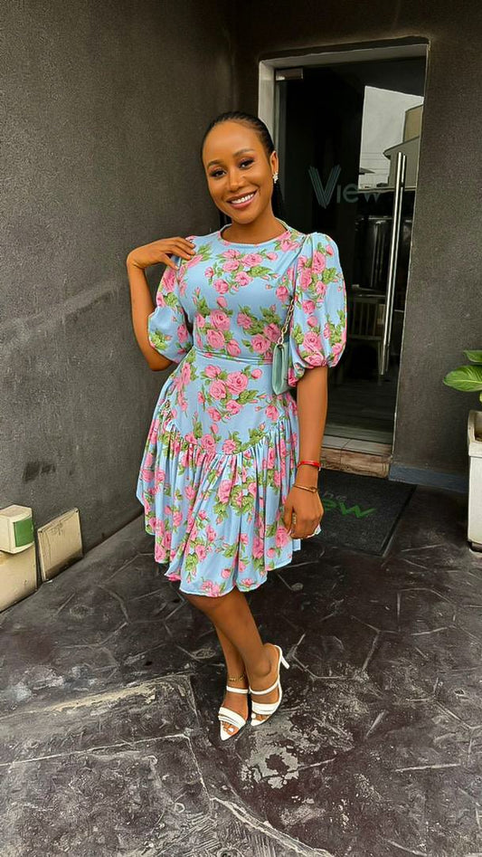 Mariam crepe dress (ready to wear) - House of Naya