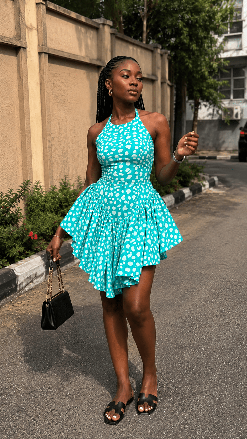 Lara crepe dress (ready to wear) - House of Naya