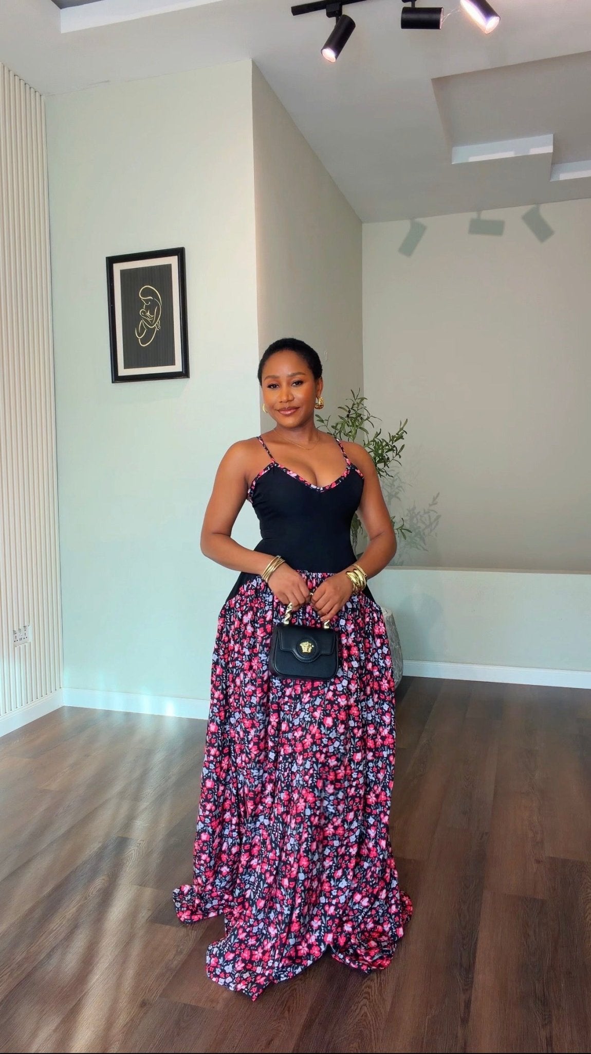 Mildred crepe dress(ready to wear) - House of Naya