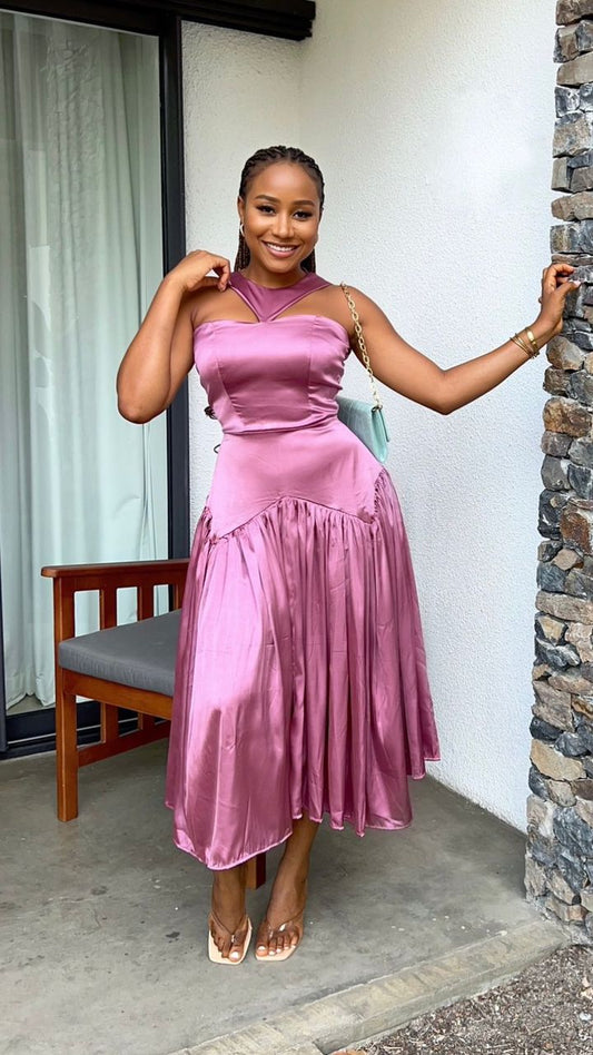 Edna silk dress - House of Naya