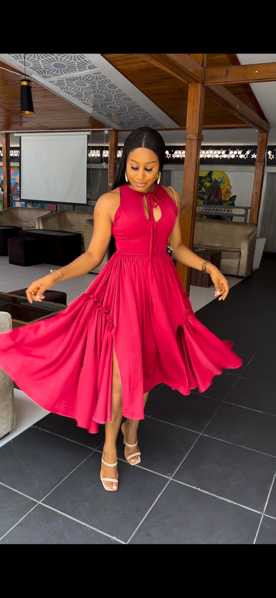 Candy crepe dress (ready to wear) - House of Naya