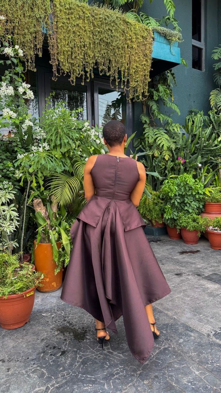 Omoye mikado dress - House of Naya