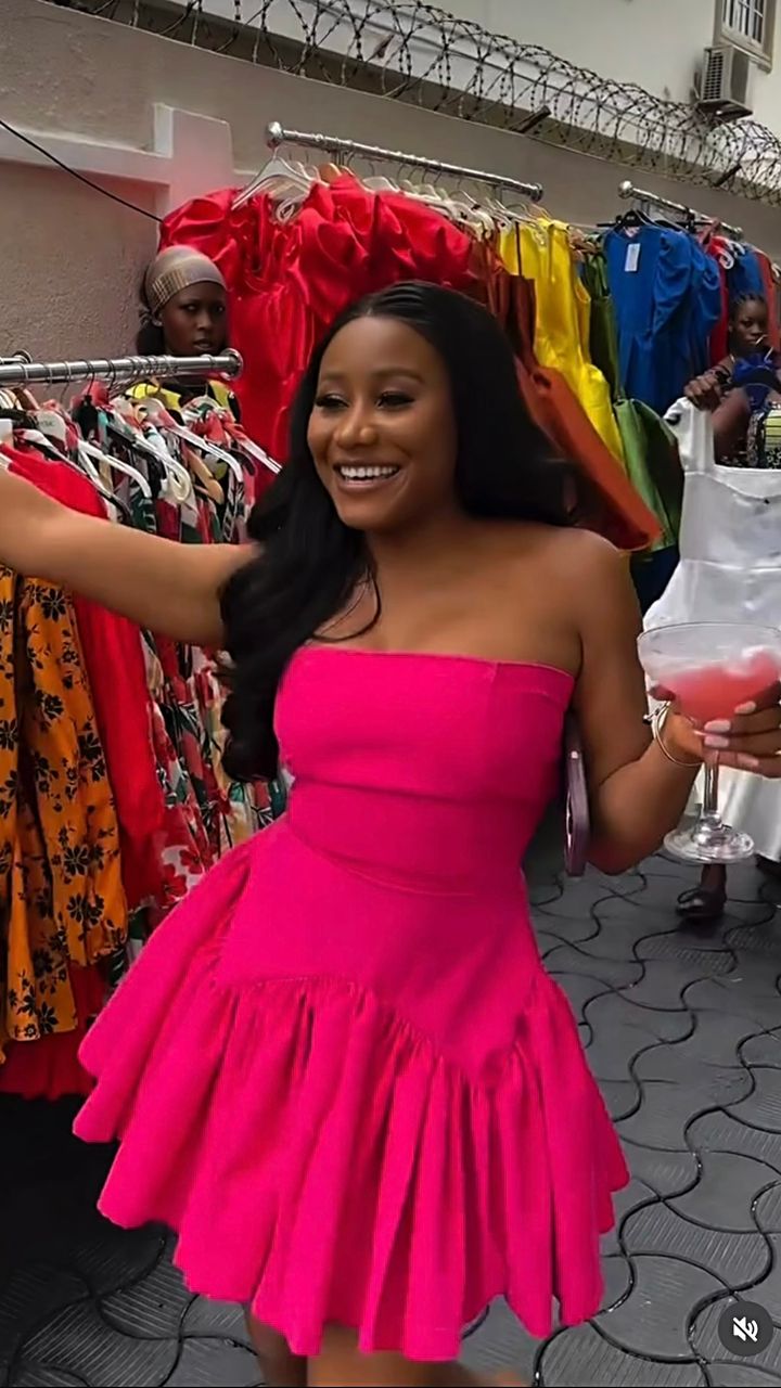 Pamela cotton dress short