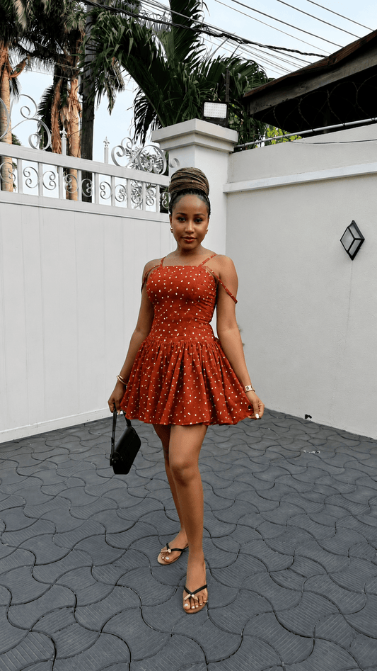 Annabel crepe dress(ready to wear) - House of Naya