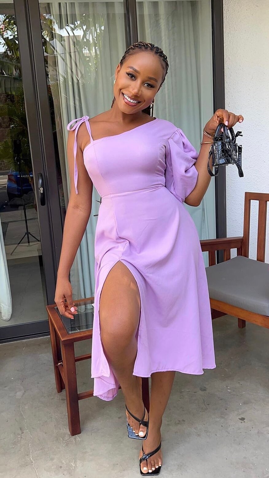 Aria crepe dress - House of Naya