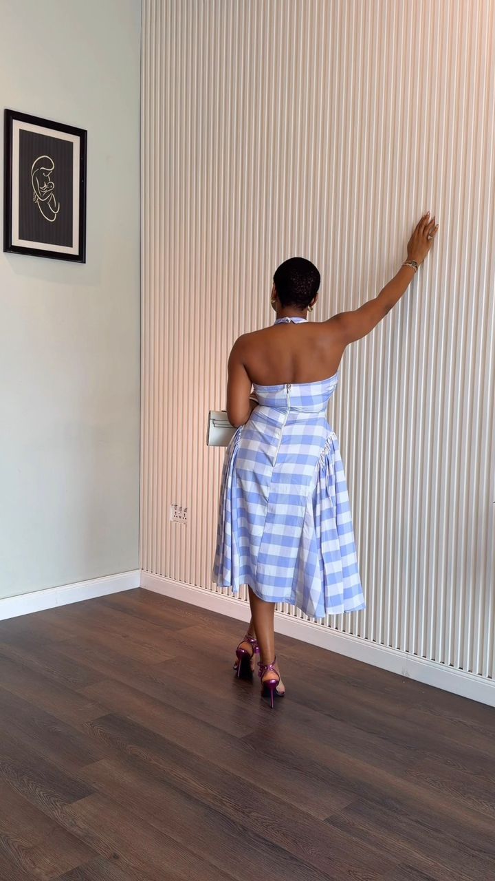 Nenye crepe dress (ready to wear ) - House of Naya