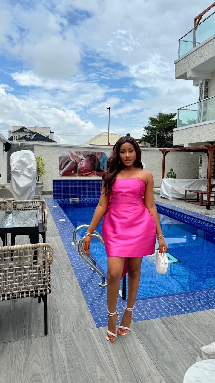 Monalisa mikado dress - House of Naya