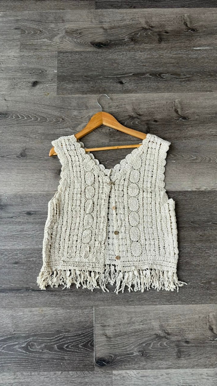 Ireti Crotchet top (ready to wear