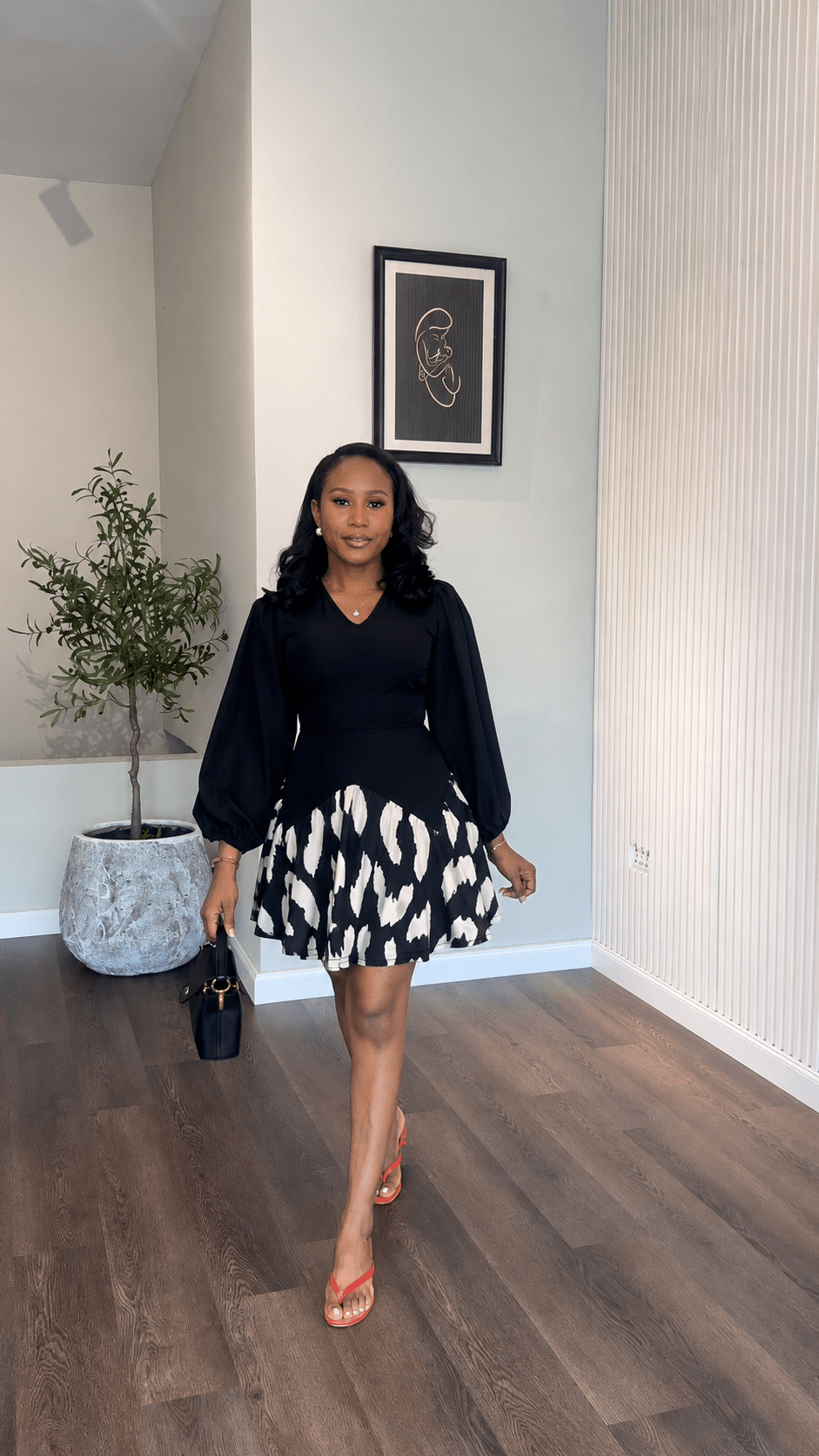 Fiyin silk dress(ready to wear) - House of Naya