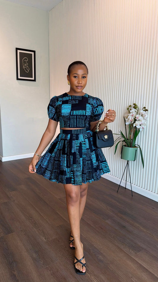 Iyabo ankara set (ready to wear ) - House of Naya