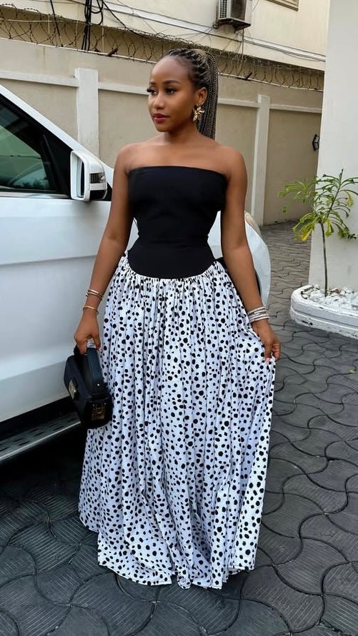Roseline crepe dress (ready to wear) - House of Naya