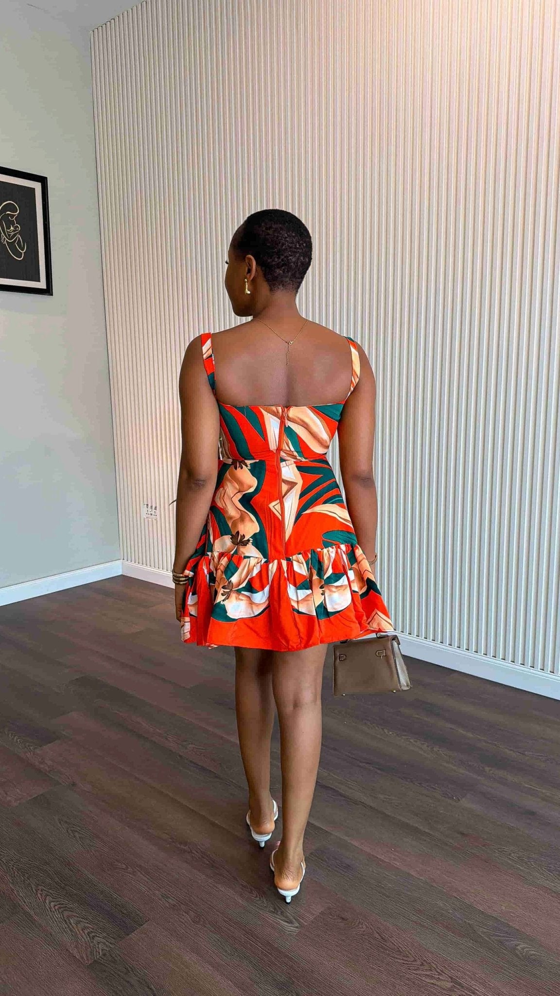 Bisi crepe dress - House of Naya