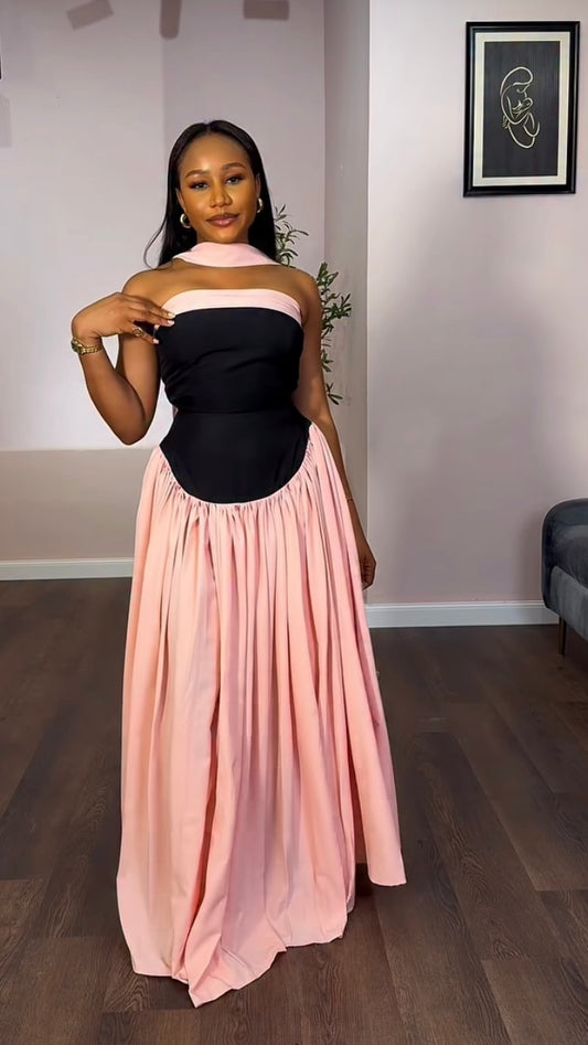 Geraldine crepe dress(ready to wear)