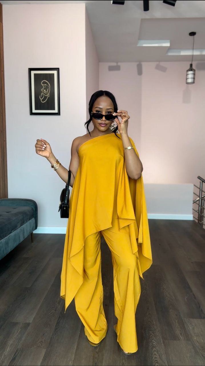 Chinasa crepe set(ready to wear)