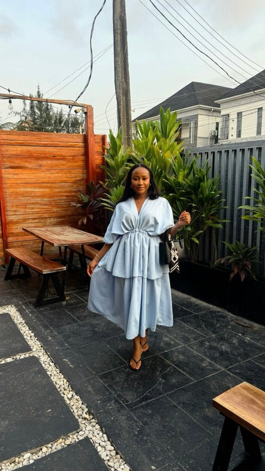 Gabby cotton dress (ready to wear) - House of Naya