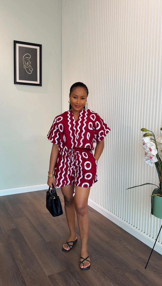 Pelumi Ankara set (ready to wear)