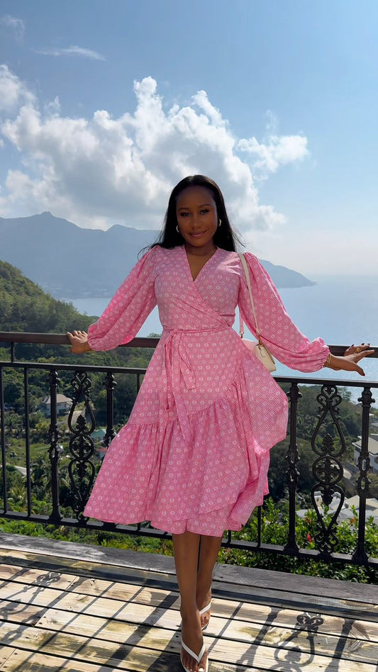 Steph crepe dress (ready to wear )