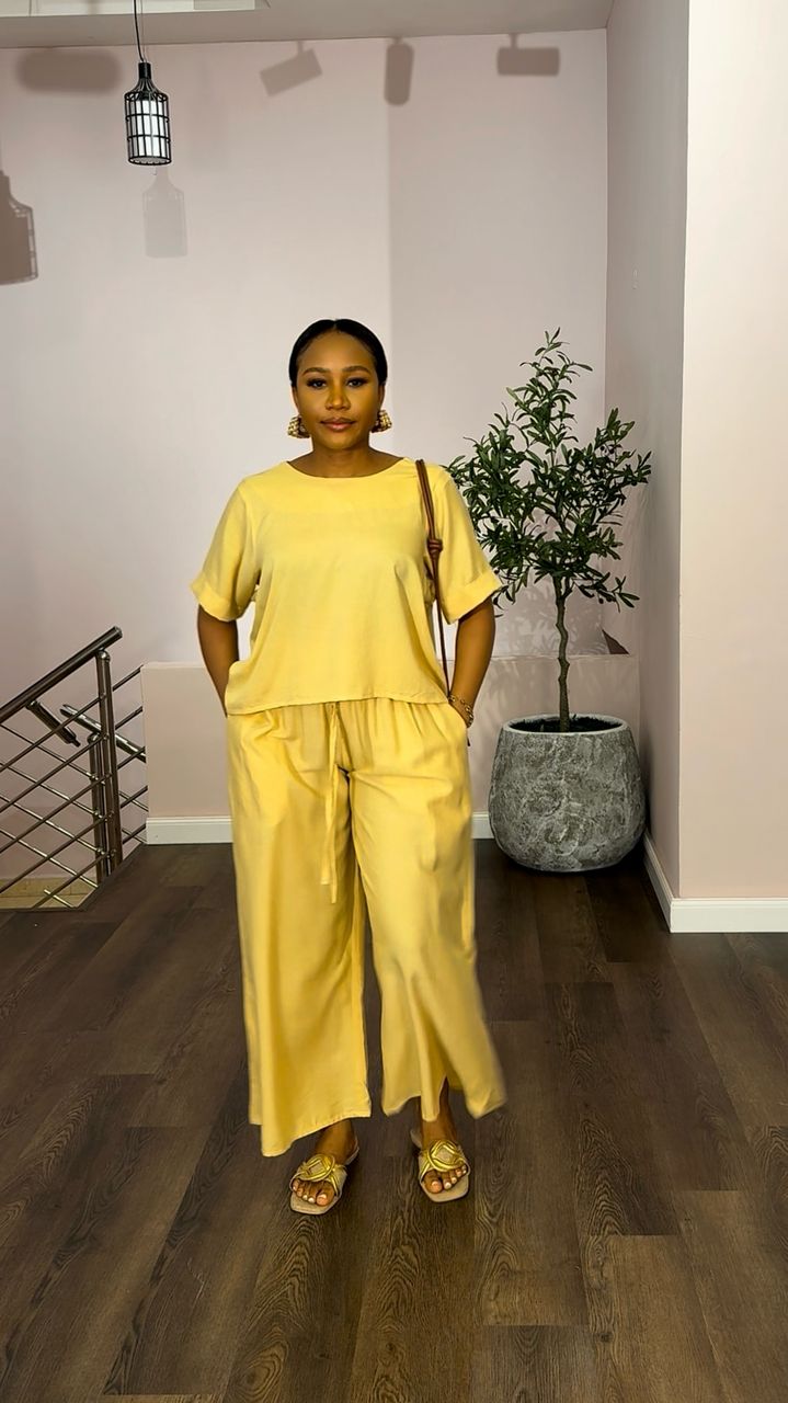 Ezinne linen set - House of Naya