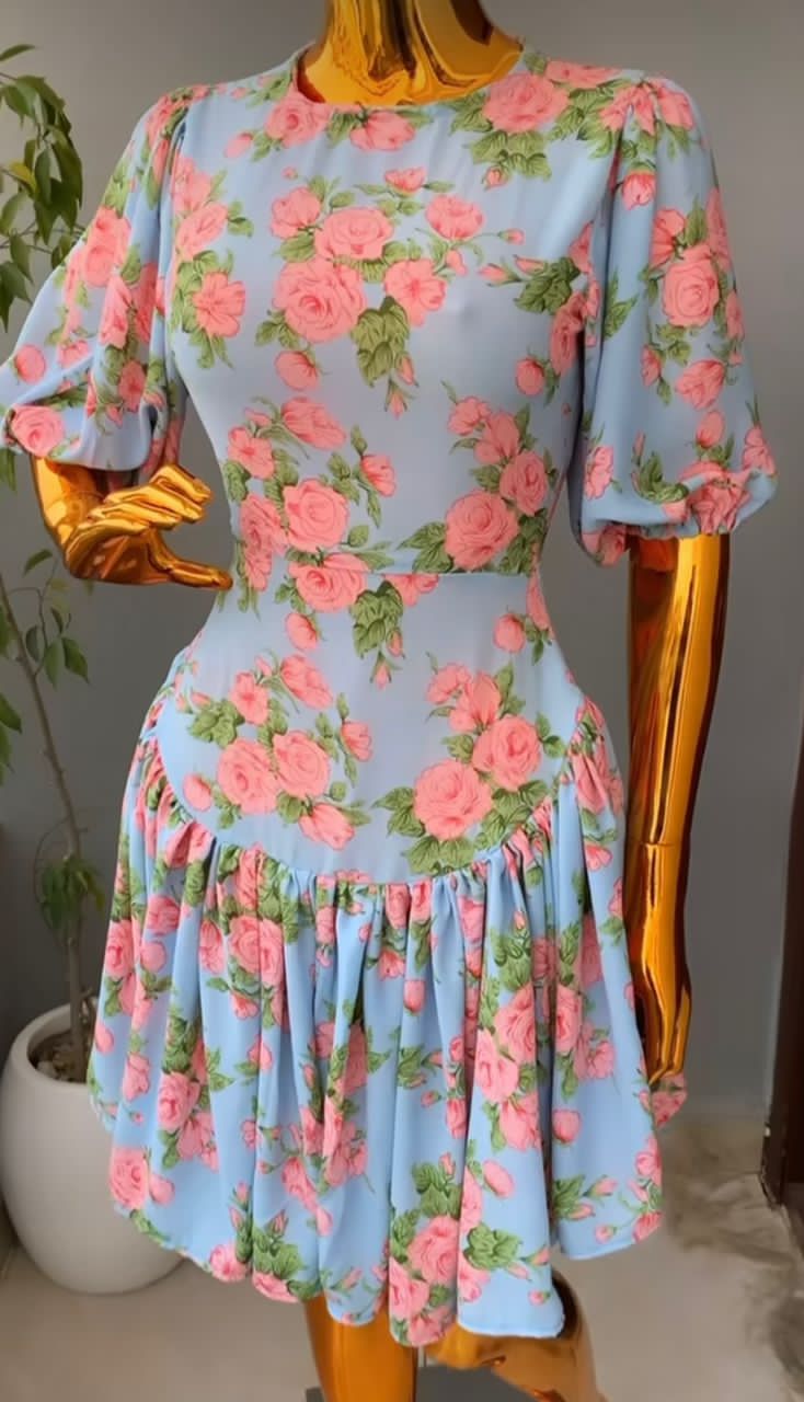 Mariam crepe dress - House of Naya