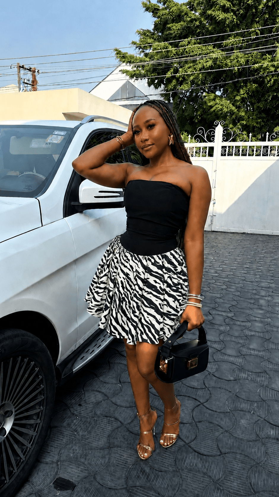 Roseline crepe dress (ready to wear) - House of Naya